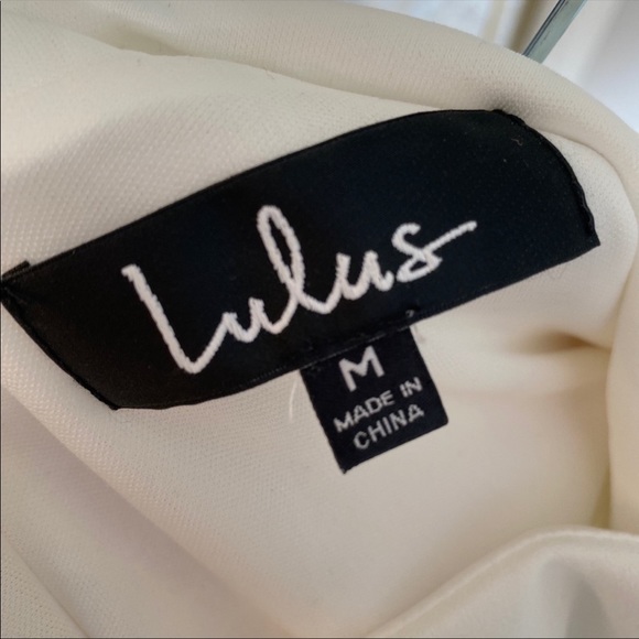 Lulu’s Get to Bow Me White Skater Dress - Picture 7 of 7